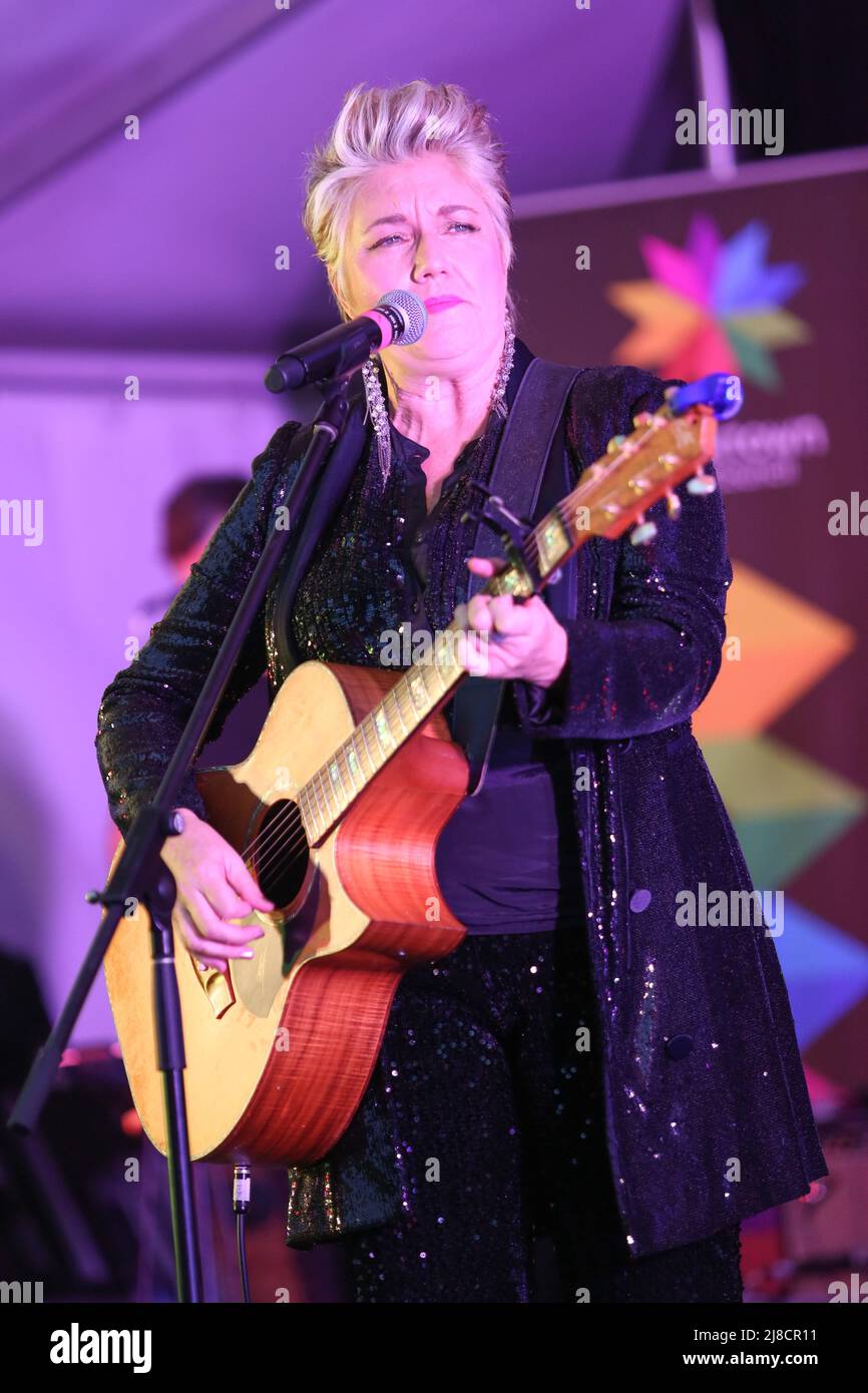 15. Mai 2022: MELINDA SCHNEIDER tritt am 15. Mai 2022 beim Outback Blacktown Country Music Festival in Sydney, NSW Australien auf (Bild: © Christopher Khoury/Australian Press Agency via ZUMA Wire) Stockfoto