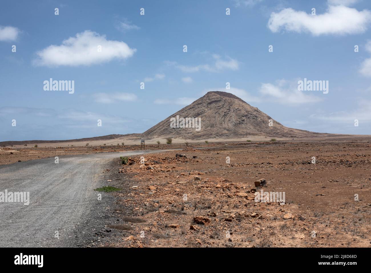 Monte Leste in der Terra Boa Wüste, Sal, Kapverdische Inseln, Afrika Stockfoto