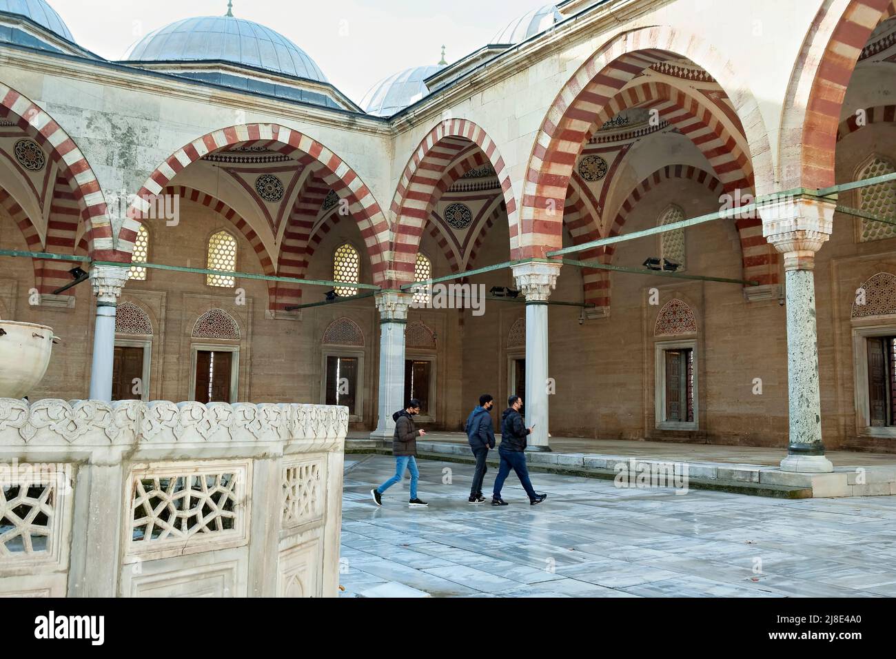 Selimiye Moschee, Edirne, Türkei. Stockfoto