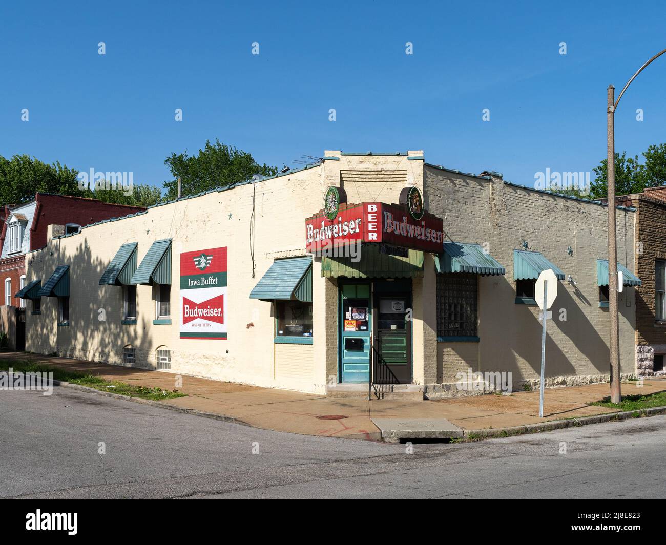 Iowa Buffet South City St. Louis Bar Stockfoto