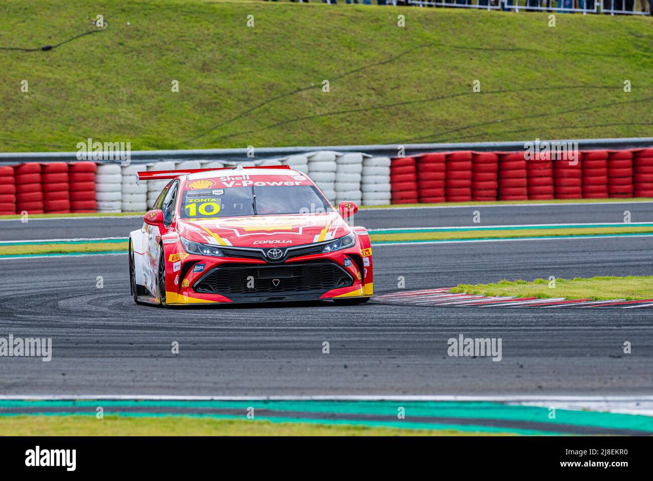 MOGI Guaçu, SP - 15.05.2022: 4A ETAPA STOCK CAR pro SERIE - Ricardo Zonta bei der Stock Car Pro Serie auf der VeloCittá Rennstrecke in Mogi Guaçú-SP, diesen Sonntag (15.). (Foto: Fabio Leoni/Fotoarena) Stockfoto