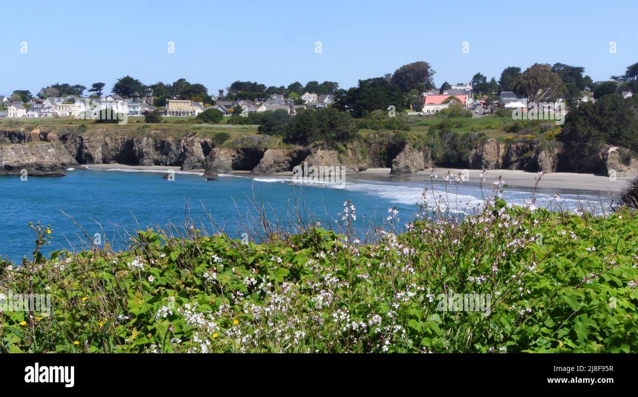 mendocino County Landschaften und Stadtansichten Stockfoto