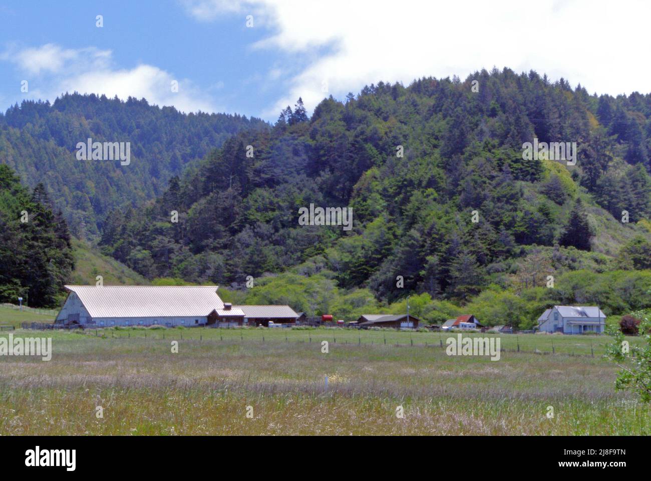 mendocino County Landschaften und Stadtansichten Stockfoto
