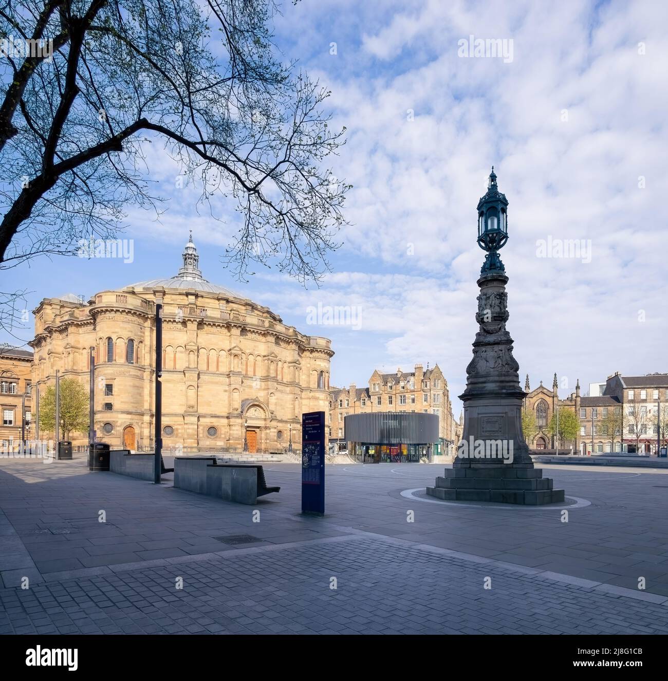 Edinburgh, Schottland, Großbritannien - Renovierung der McEwan Hall und des Briston Square, Universität Edinburgh von LDN Architects Stockfoto