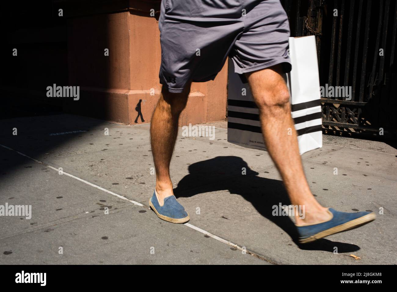 73 Bleecker St., New York, NY. Stockfoto