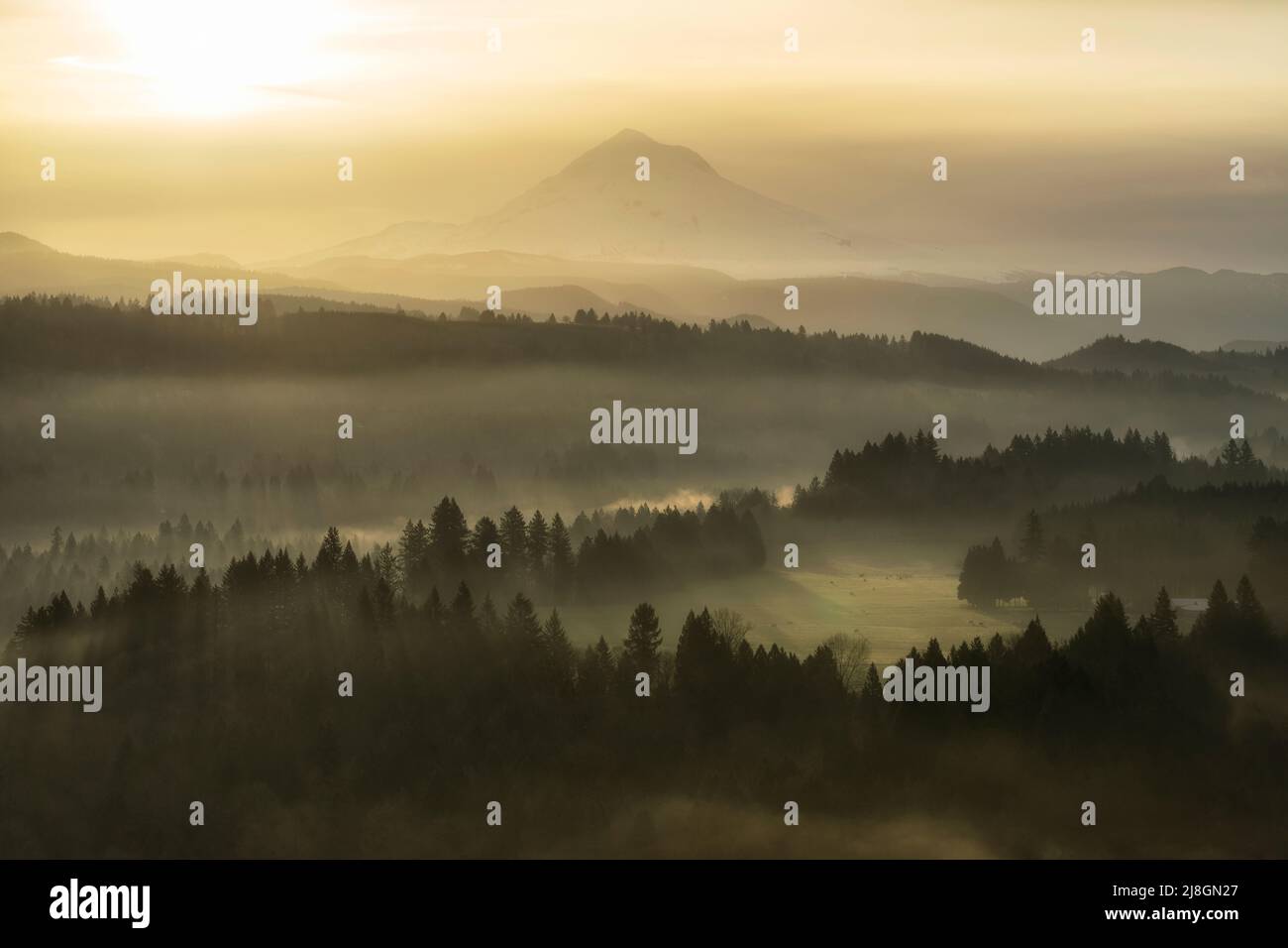 Jonsrud-Standpunkt. Stockfoto