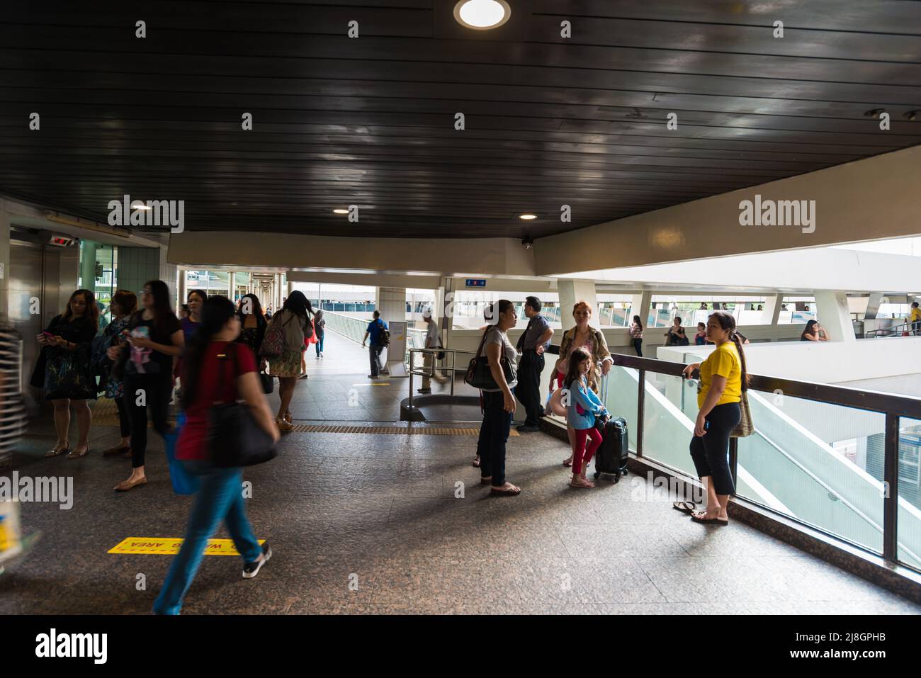 Hongkong, Hongkong-October 25, 2015 - Reisehintergrund mit Gebäude in Hongkong, Transport Hongkong City. Stockfoto