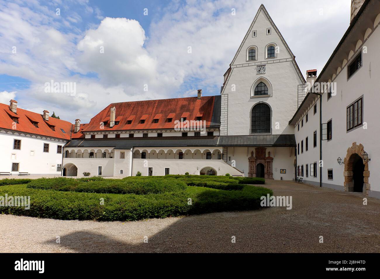 Die Kirche des Klosters Gaming, Niederösterreich Stockfoto