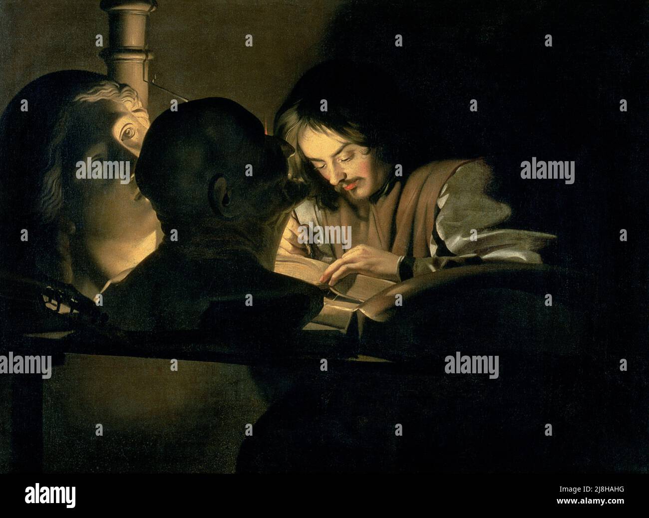 Decke der Sixtinischen Kapelle: Schaffung von Eve, mit vier Ignudi, 1510 (Fresko) (nach der Restaurierung) von Buonarroti, Michelangelo (1475-1564); Vatikanische Museen und Galerien, Vatikanstadt; Italienisch, urheberrechtlich geschützt. Stockfoto