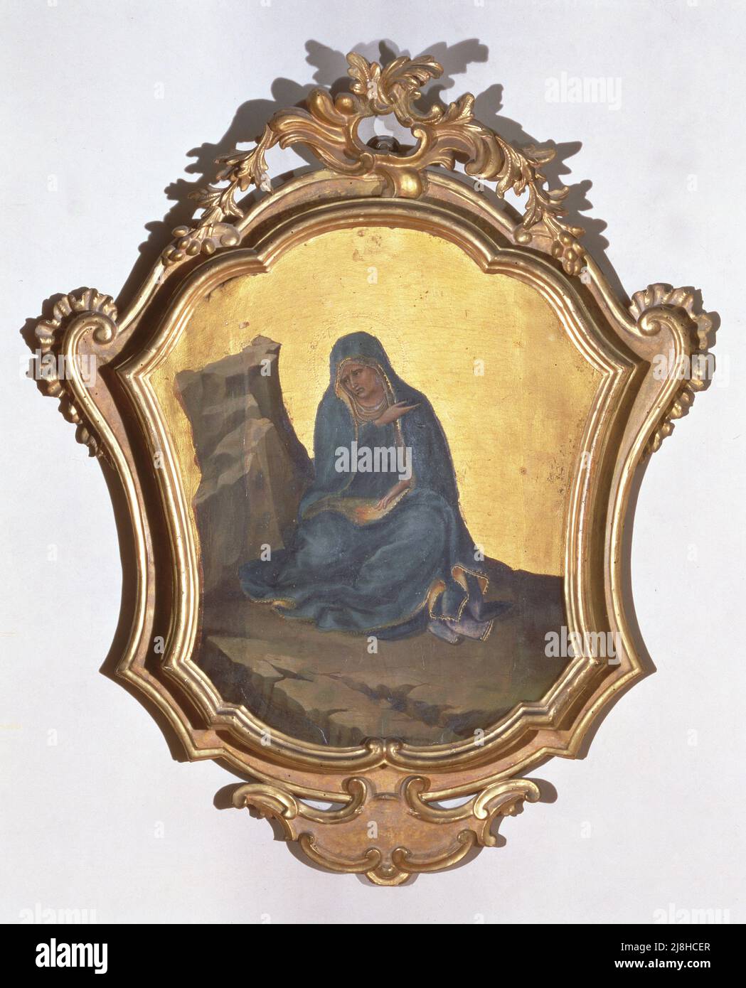 Die mystische Ehe der heiligen Katharina von Mannozzi, Giovanni (da San Giovanni) (1592-1636); Palazzo Pitti, Florenz, Italien; Italienisch, Außerhalb des Urheberrechts. Stockfoto