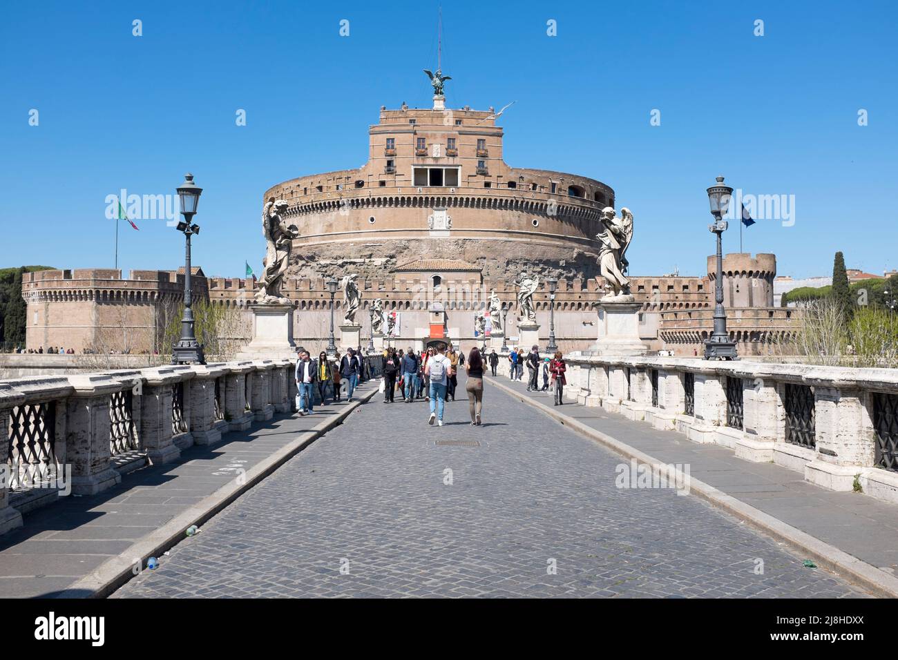Castel Sant'Angelo in Rom Italien Stockfoto