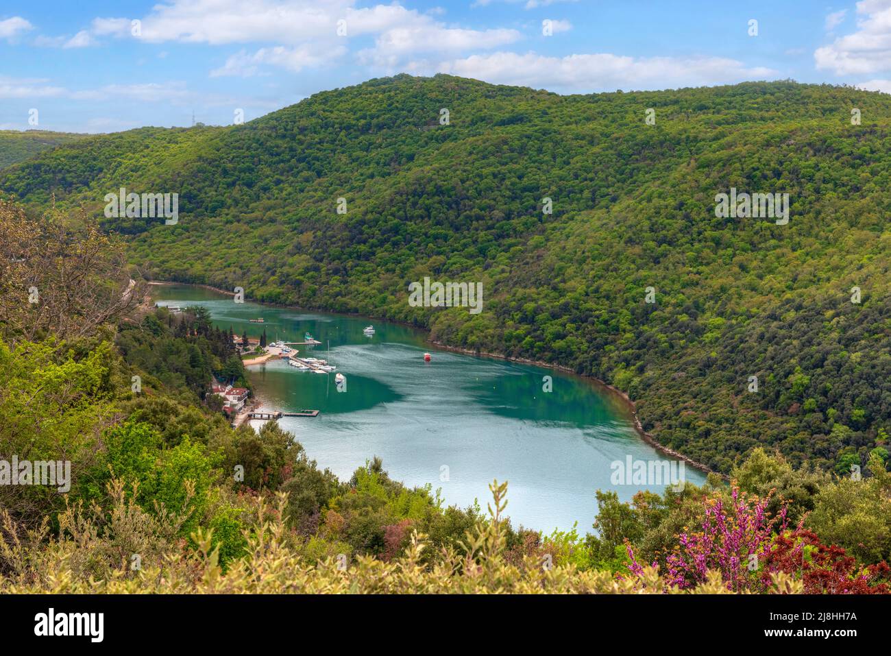 Lim-Kanal, Istrien, Kroatien, Europa Stockfoto