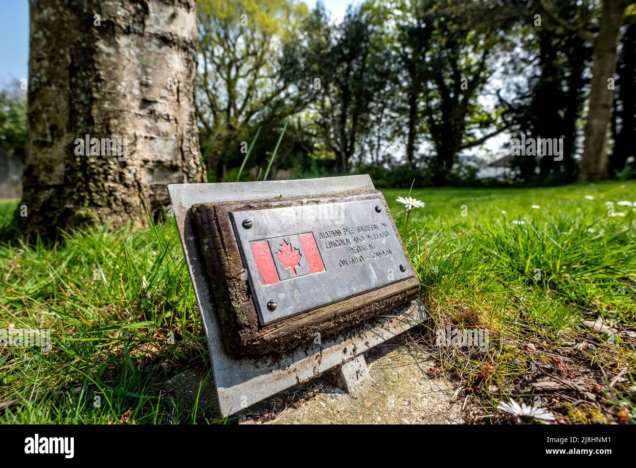 Crowborough, April 23. 2022: Canada Green Stockfoto