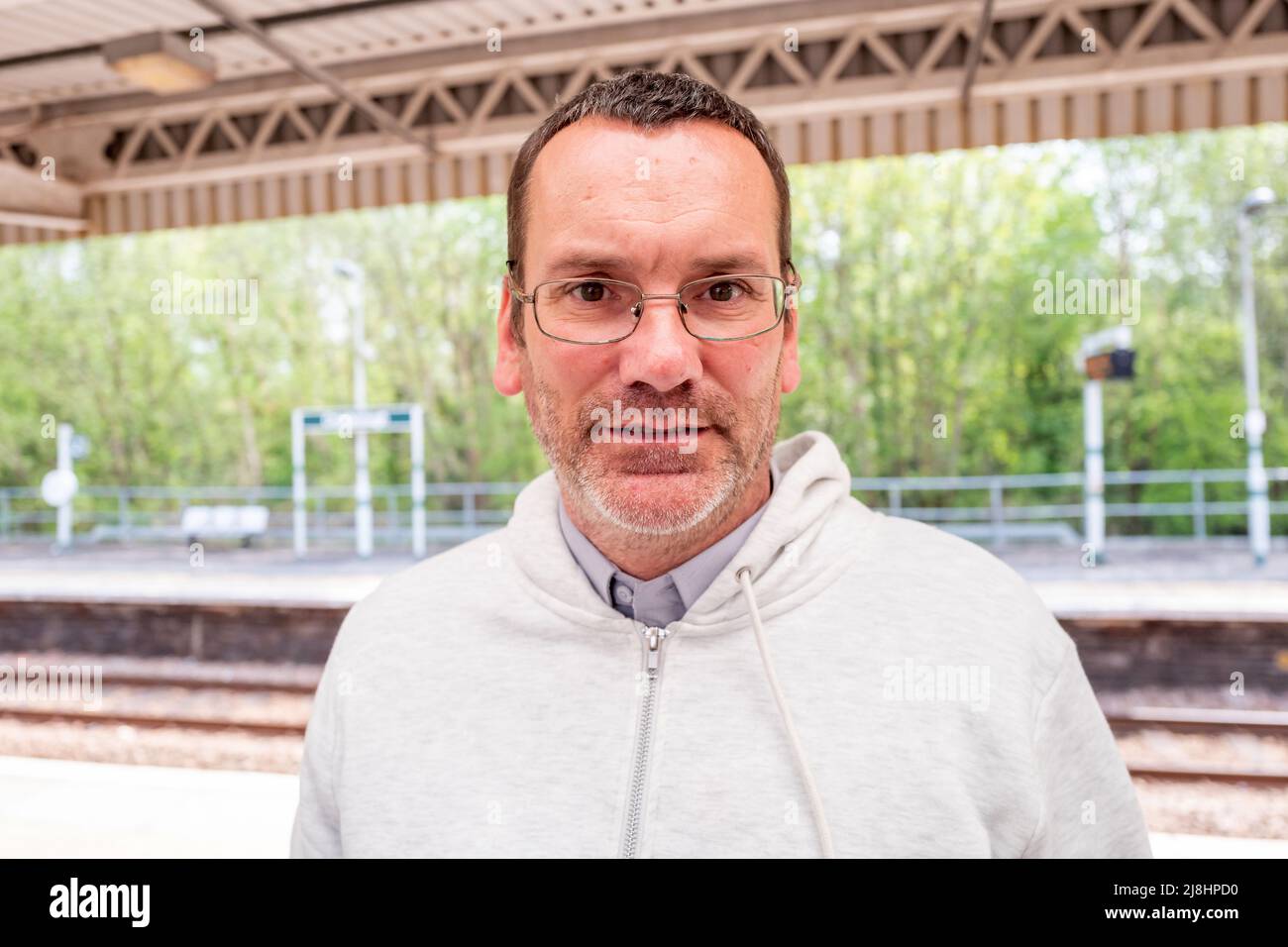 Crowborough, April 23. 2022: Spencer Miller Stockfoto