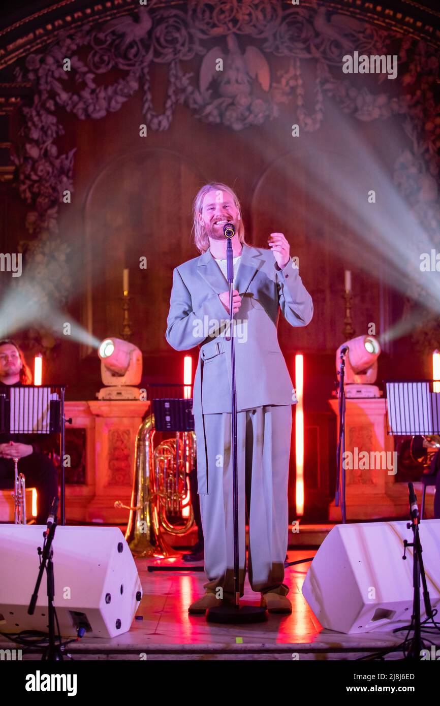 Sam Ryder, Eurovision-Gewinner, Sänger, Songwriter Stockfoto