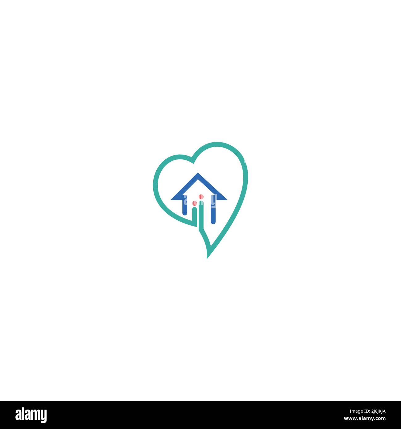 Symbol für den Standort der Gruppe von Personen. Sammeln von Menschen. Auf der Karte der Menschen platzieren. Vektorsymbol. Stock Vektor