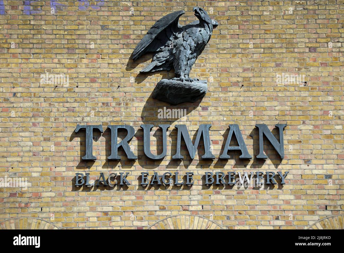 Truman Black Eagle Brewery in der Brick Lane in London Stockfoto