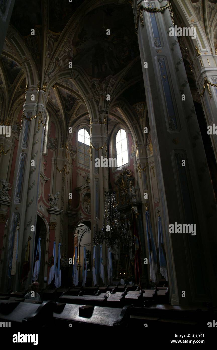 Lwów, Lviv, Lwiw, Львів, Ukraine, Ukraine, Україна, Ukrajina; Kathedrale der Himmelfahrt; Mariä-Himmelfahrt-Kathedrale; Lateinische Kathedrale Stockfoto