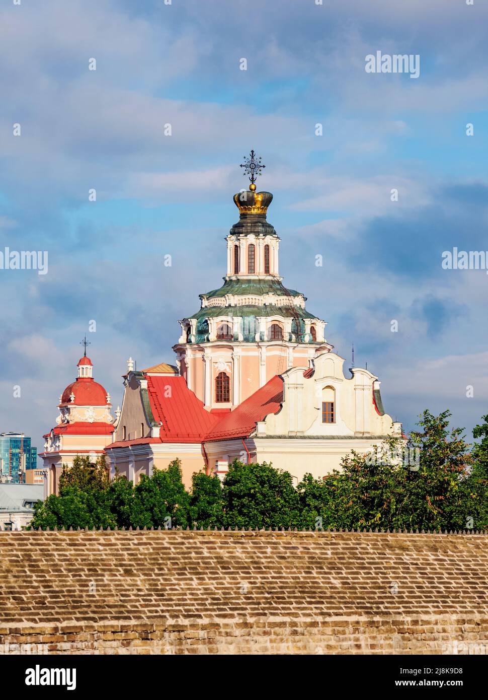 Kirche des heiligen Kasimir, Altstadt, Vilnius, Litauen Stockfoto