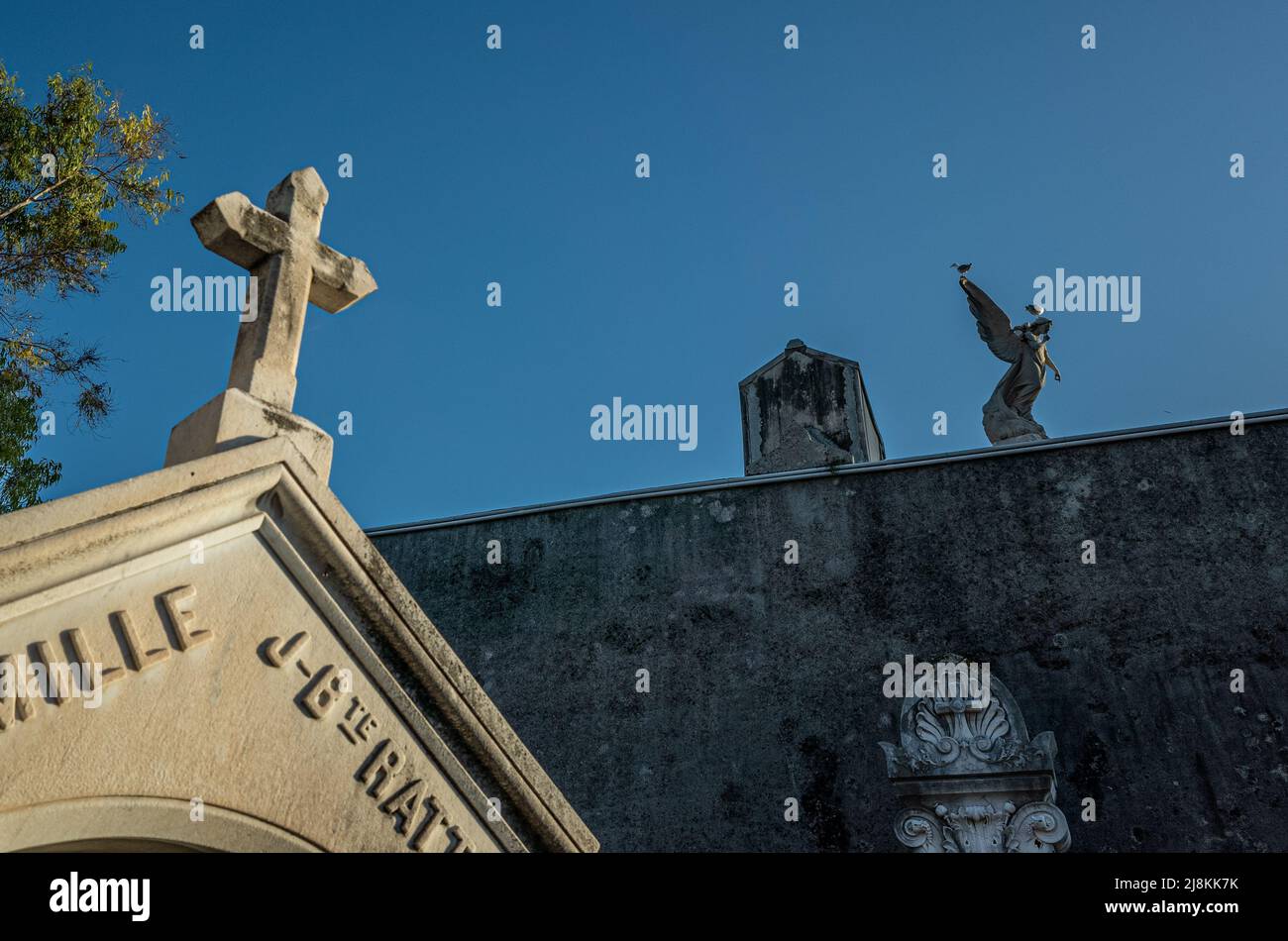 Cimetière du Château. Nizza, Frankreich. 12/2019 Stockfoto