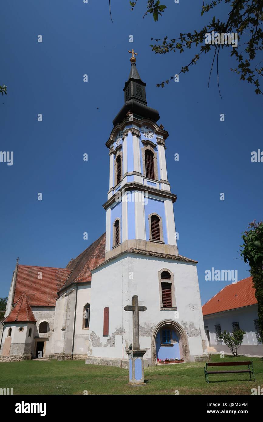 Serbische Kirche, Rackeve, Pest County, Ungarn Stockfoto