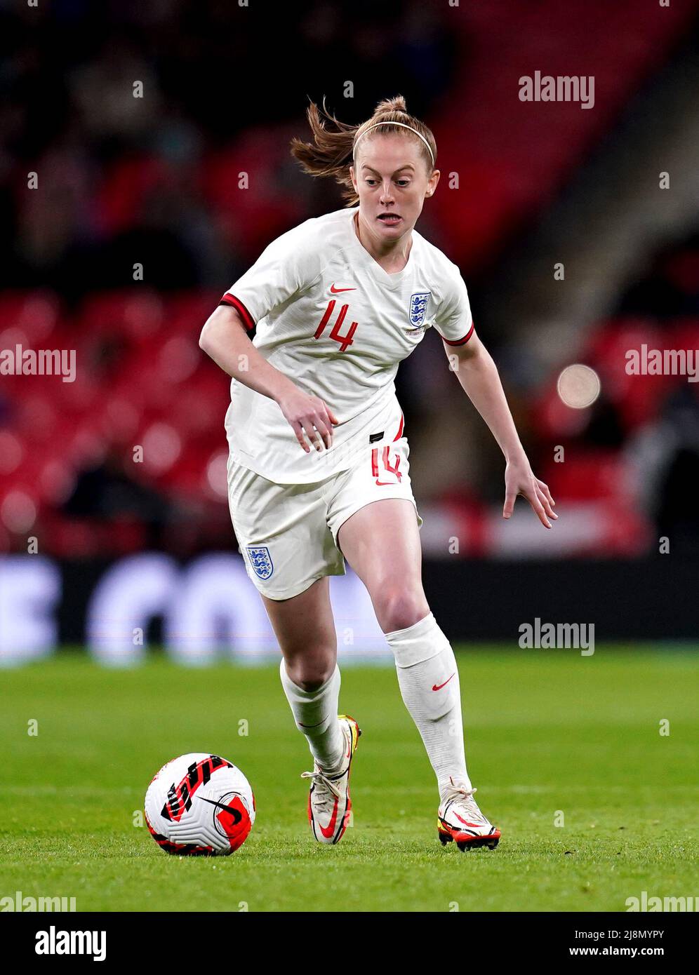 Datei-Foto vom 23-10-2021 von der englischen Keira Walsh, die in Englands provisorischer UEFA Women’s EURO 2022 Kader genannt wurde. Ausgabedatum: Dienstag, 17. Mai 2022. Stockfoto