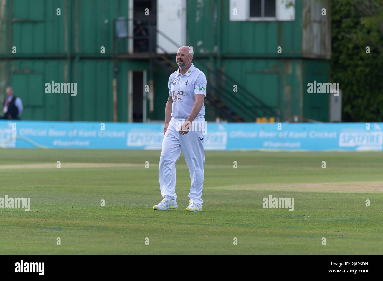 Darren Stevens Kent Cricket Bowler Stockfoto