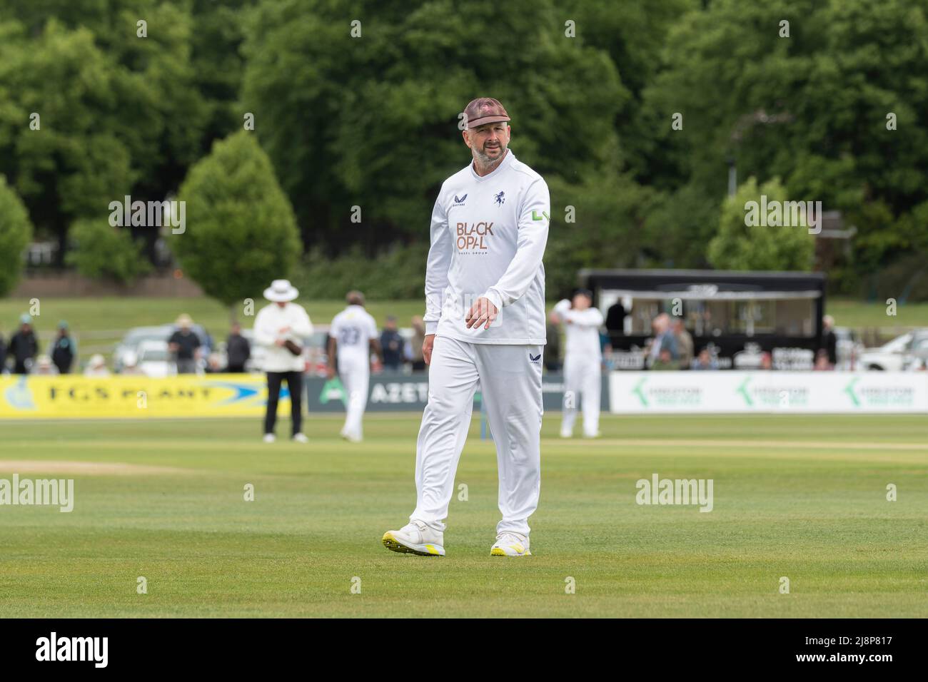 Darren Stevens aus Kent Stockfoto