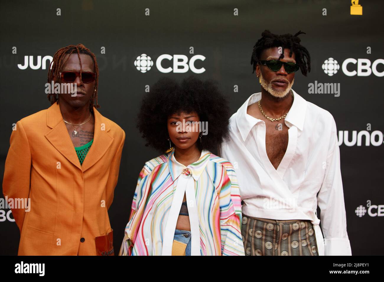 Moonshine auf dem Roten Teppich bei den Juno Awards 2022 in Toronto, KANADA Stockfoto