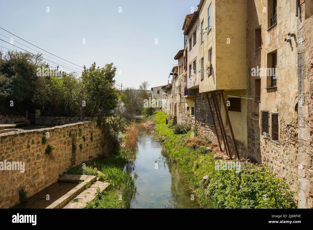 Pancorbo Spanien, spanische Stadt in der Provinz Burgos, Kastilien und León, Spanien. Stockfoto