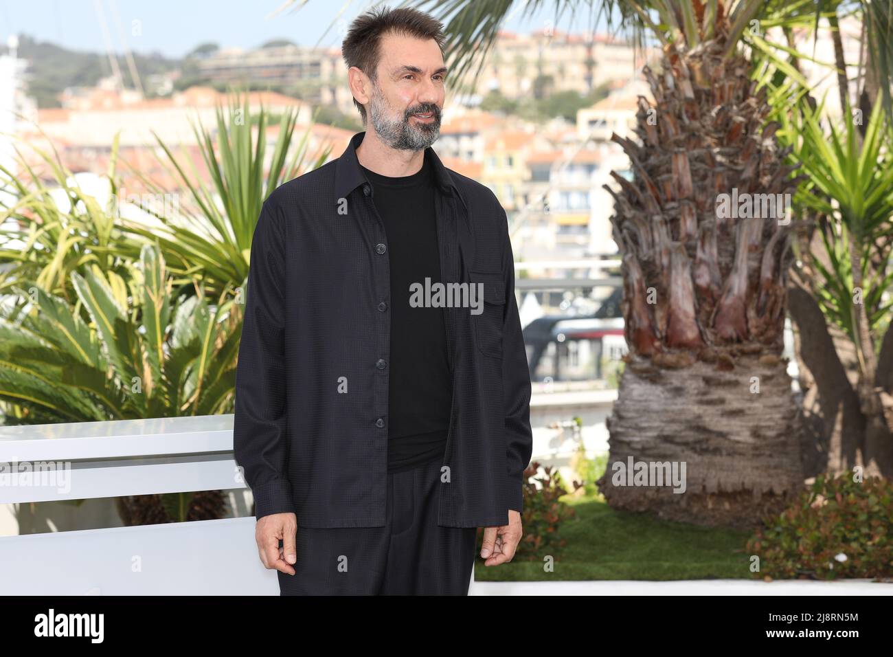 18. Mai 2022, Cannes, Cote d'Azur, Frankreich: FABRIZIO GIFUNI nimmt an der ESTERNO NOTTE Photocall während der jährlichen Filmfestspiele von Cannes 75. Teil (Bildquelle: © Mickael Chavet/ZUMA Press Wire) Stockfoto