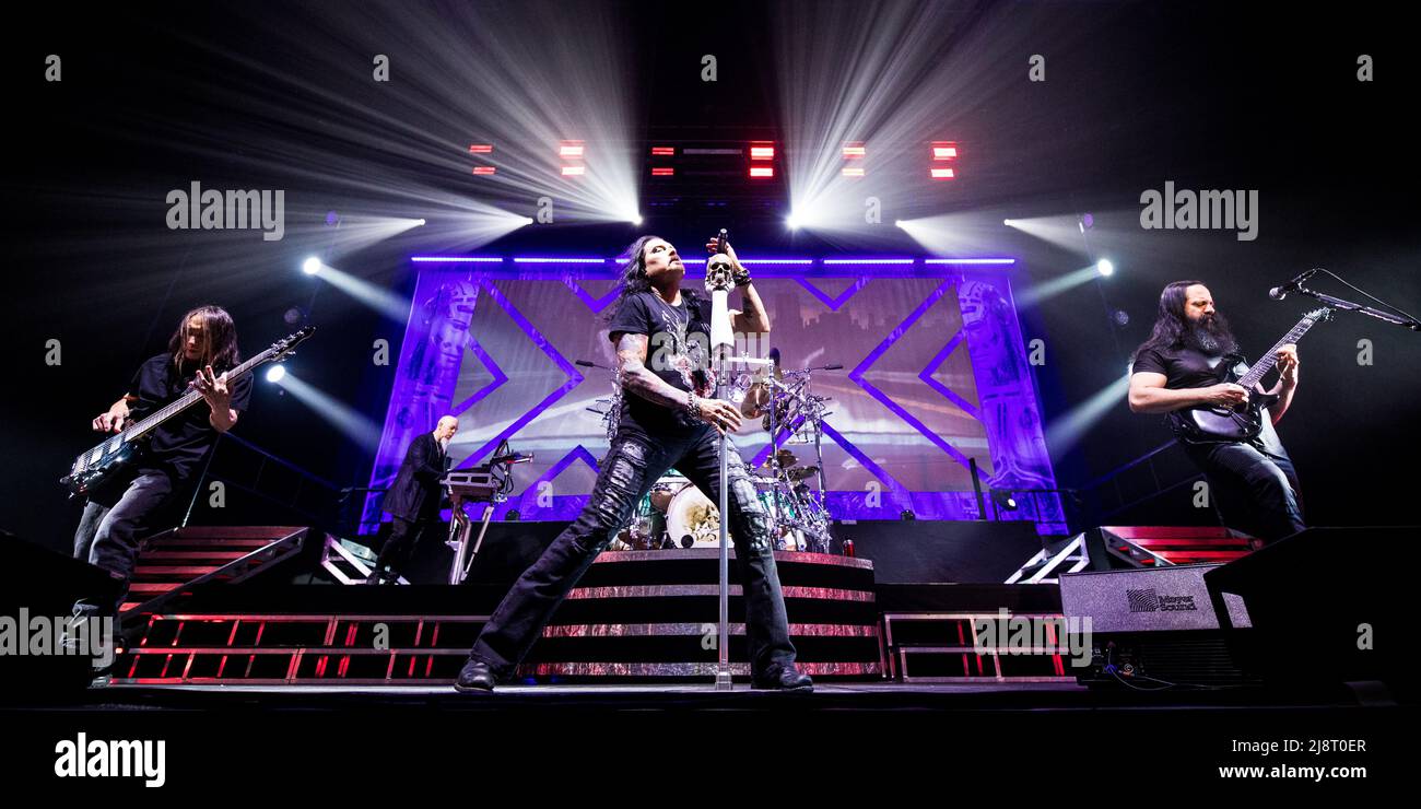 Dream Theater spielt live Stockfoto