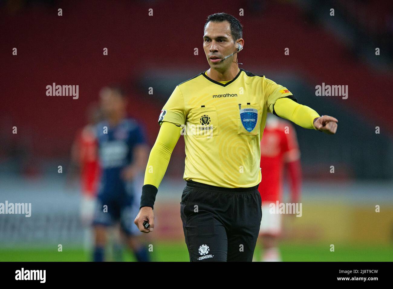 17.. Mai 2022; Est&#xe1;dio Beira-Rio, Porto Alére, Brasilien; Copa Sulamericana 2022, Internacional versus Independiente Medell&#xed;n; Referee Facundo Tello (ARG), Stockfoto