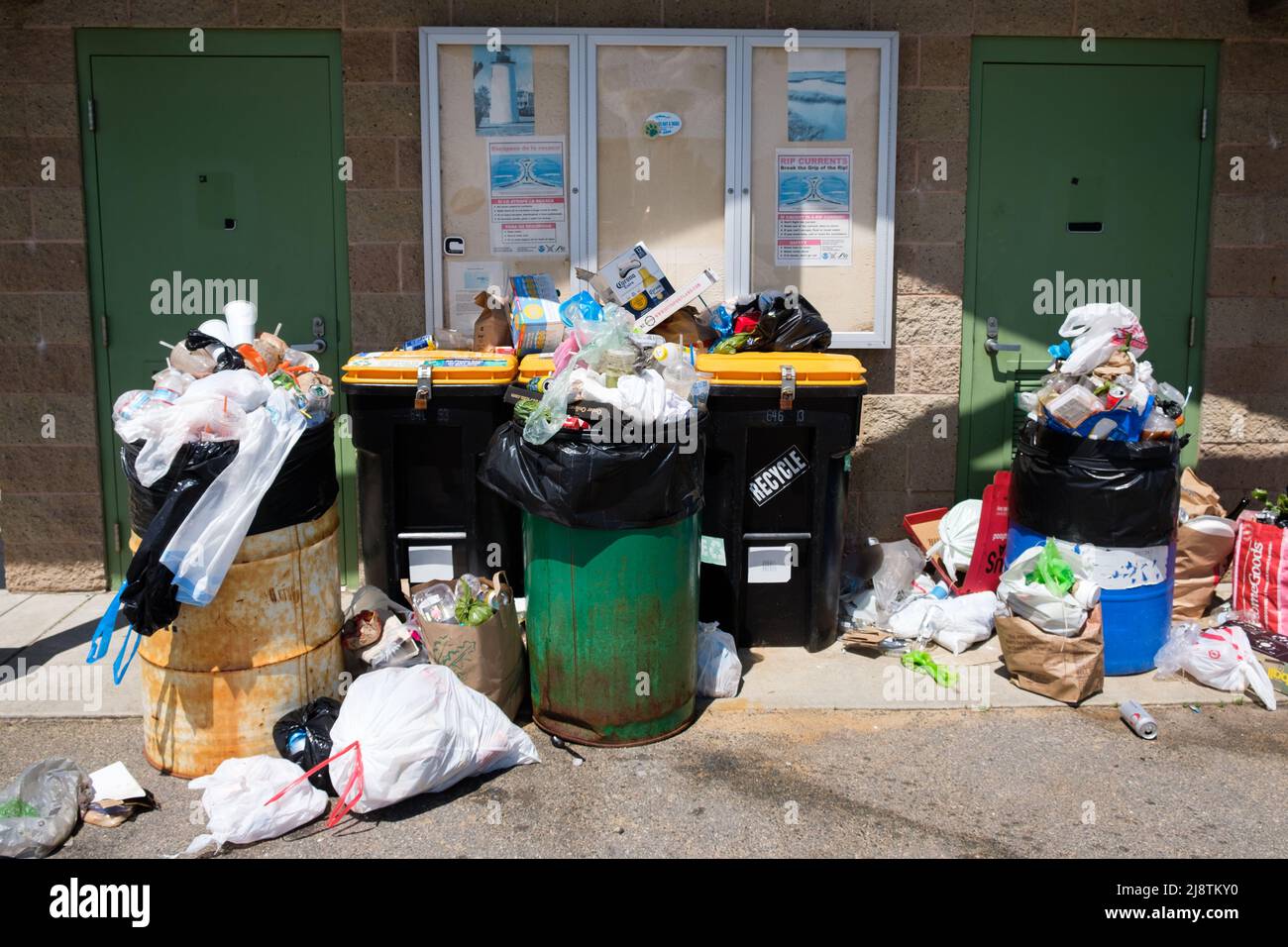 Plum Island, Massachusetts, USA, an der Küste von Neuengland nördlich von Boston. Stockfoto