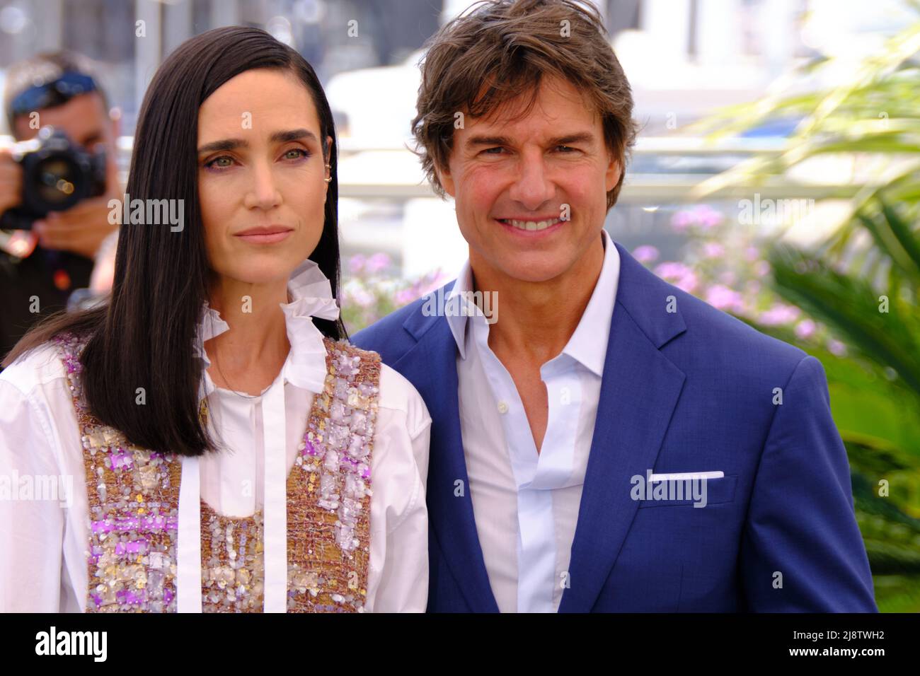Cannes, Frankreich. 18.. Mai 2022. Tom Cruise auf dem Festival de Cannnes 2022 für Top Gun Maverick Credit: Fadege/Alamy Live News Stockfoto