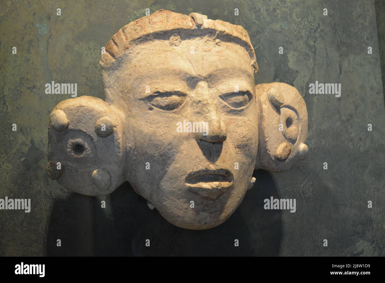 Präkolumbianische Masken Stockfoto