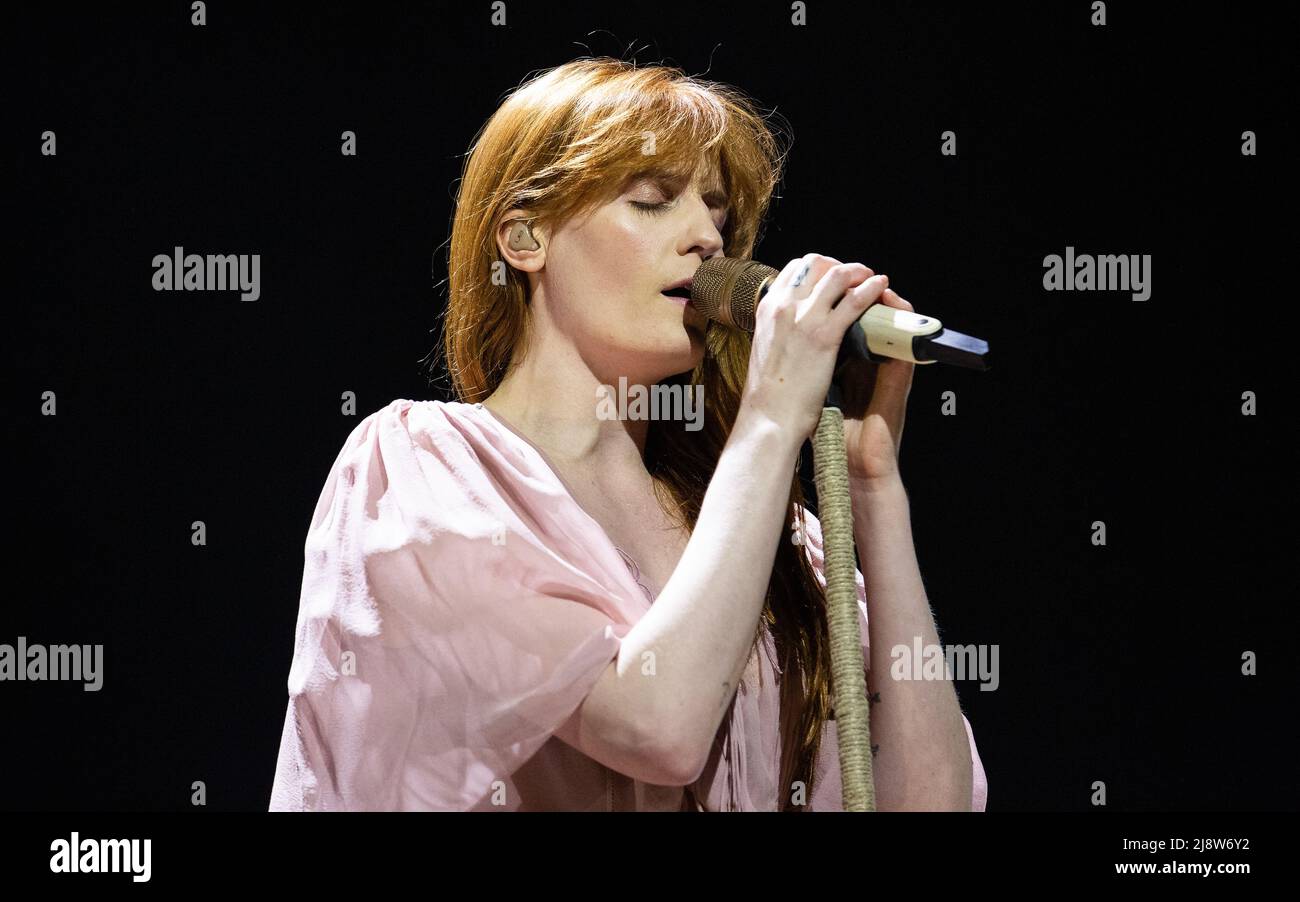 Florence and the Machine live auf der Bühne Stockfoto