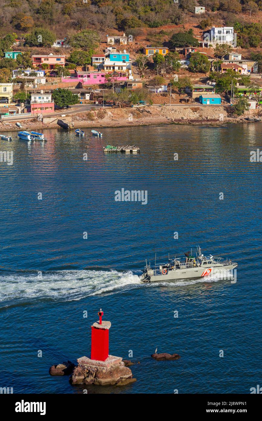 Stone Island, Hafen von Mazatlan, Sinaloa, Mexiko Stockfoto