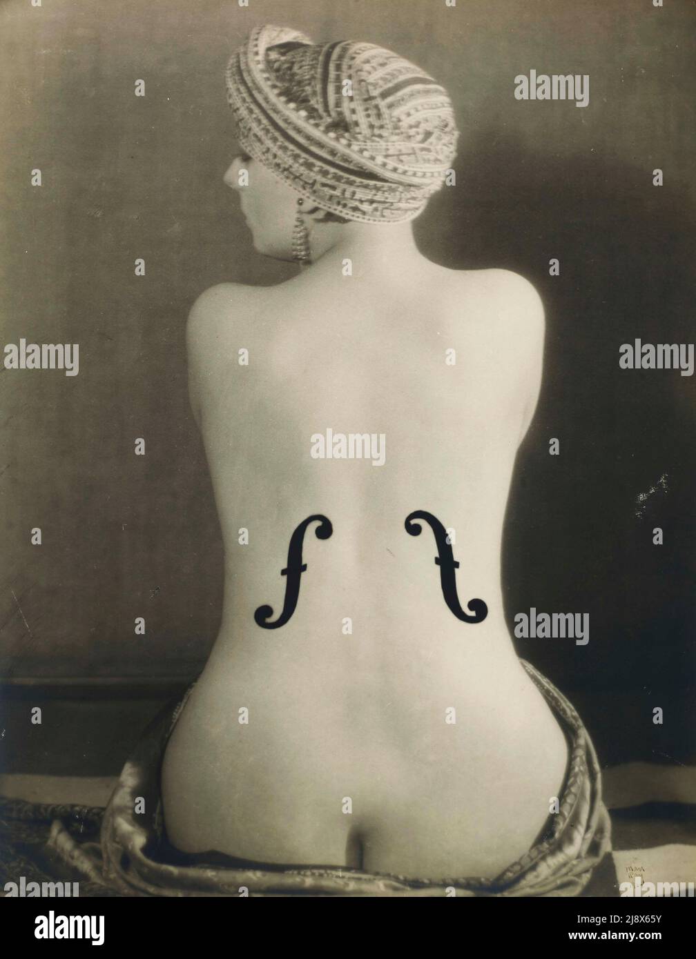 Man Ray: „Le Violon d'Ingres“ (1924) Stockfoto
