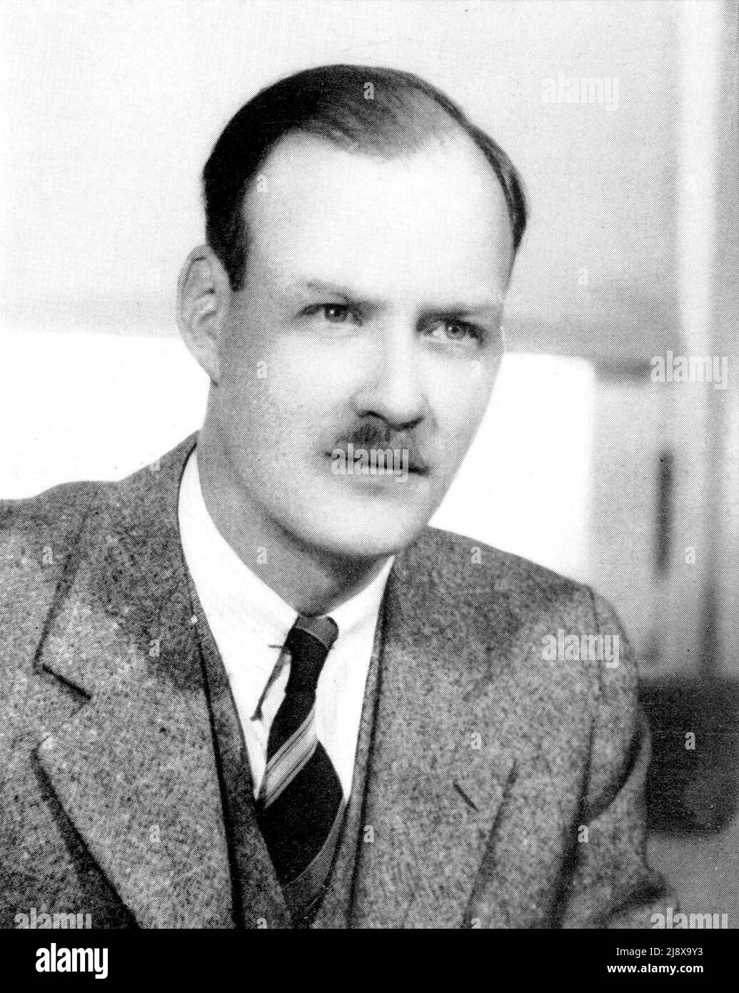 Hugh Hamilton Saunderson, B.A., M. Sc., Ph.D., F.C.I.S., (1866-1962). Er war Dekan für Kunst und Wissenschaft an der Universität von Manitoba und war von 1954 - 1970 ca. 1947 Stockfoto
