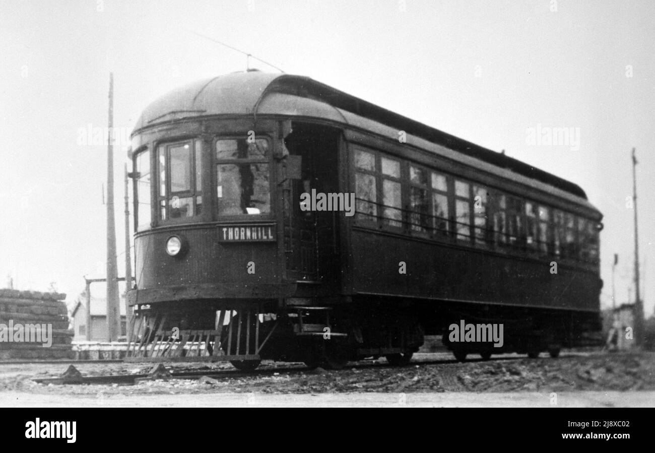 Toronto und York Radial Railway Fahrzeug ca. 1921 Stockfotografie Alamy