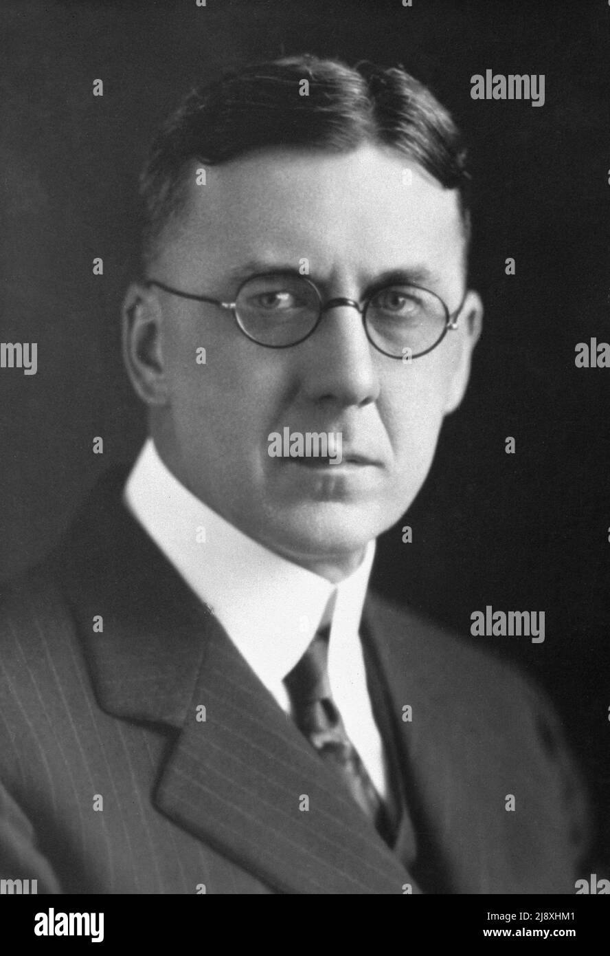 Porträt von John Edward Brownlee Premierminister von Alberta von 1925 - 1934 ca. 1930 Stockfoto