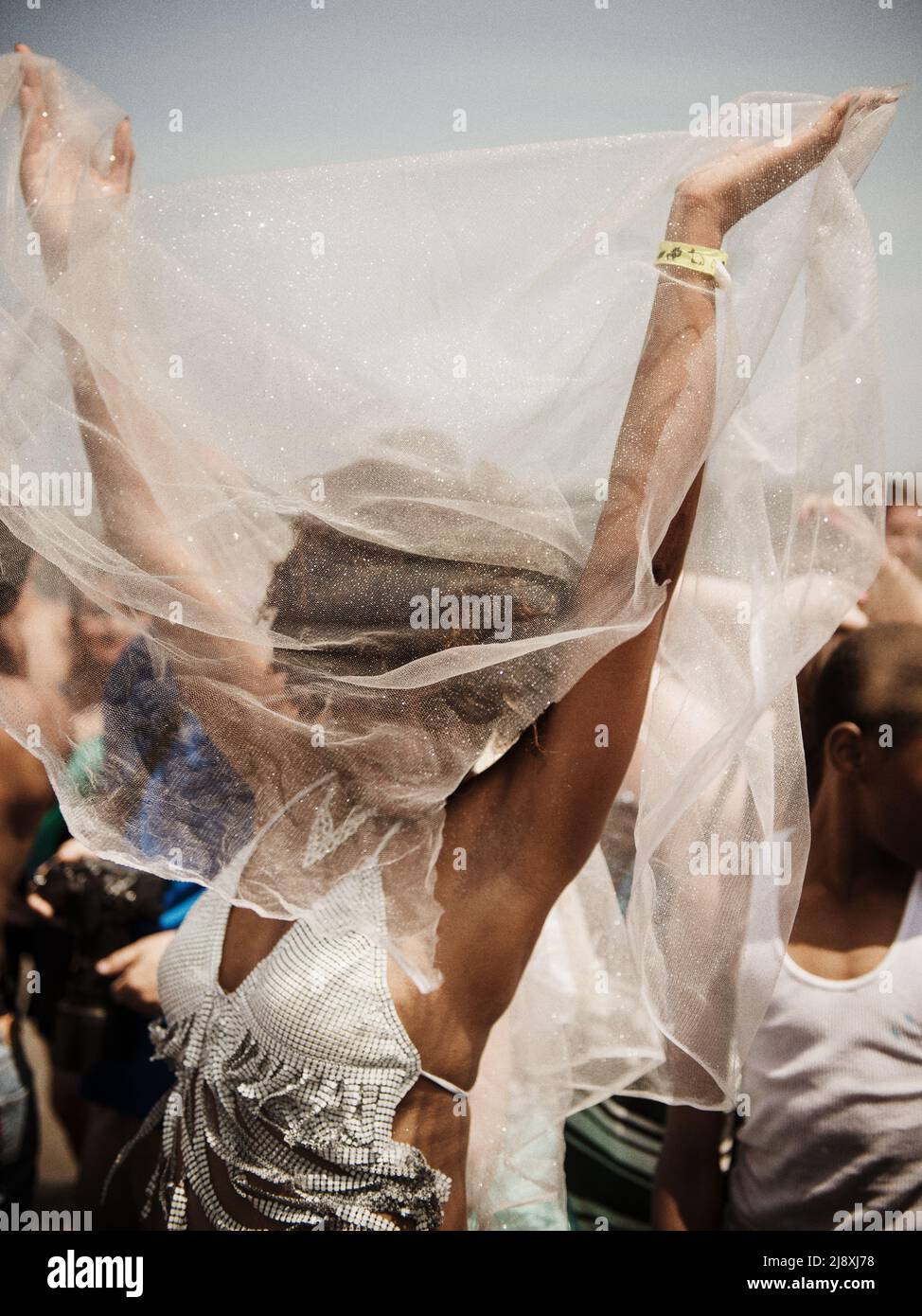 Mermaid Parade in Coney Island, Brooklyn, New York City Stockfoto