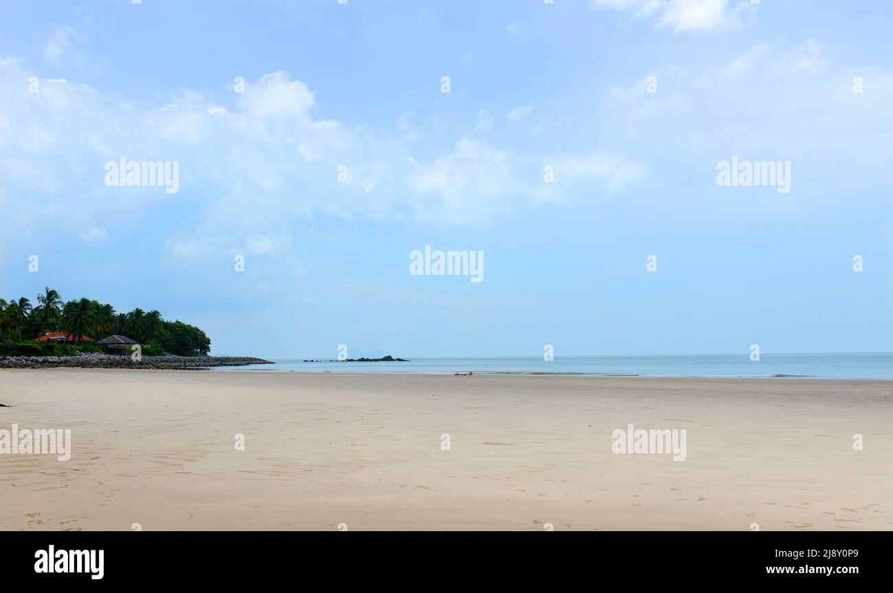 Damai Beach, Santubong Peninsula, Sarawak, Malaysia. Stockfoto