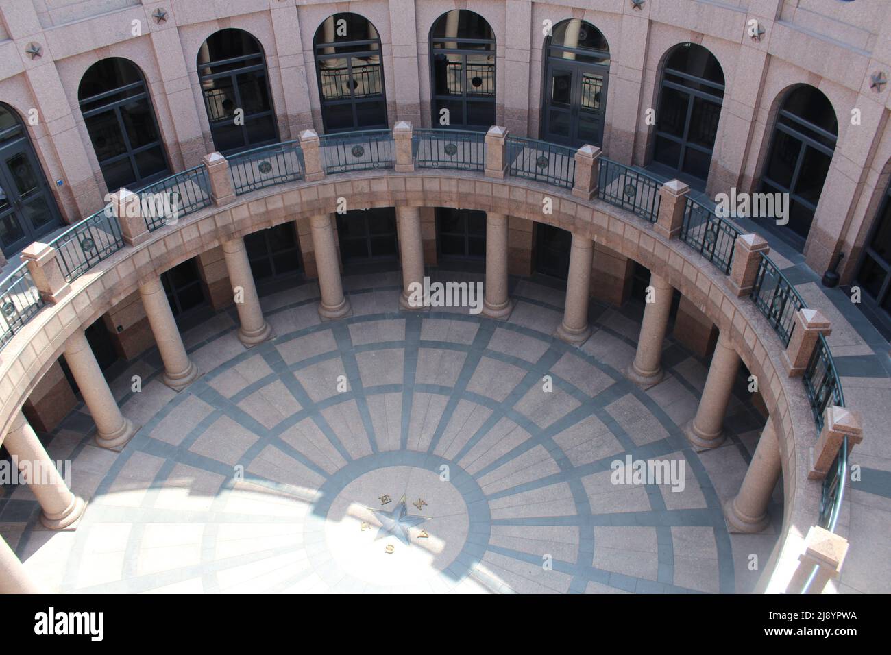 Austin Texas Capitol Rotunda Stockfoto