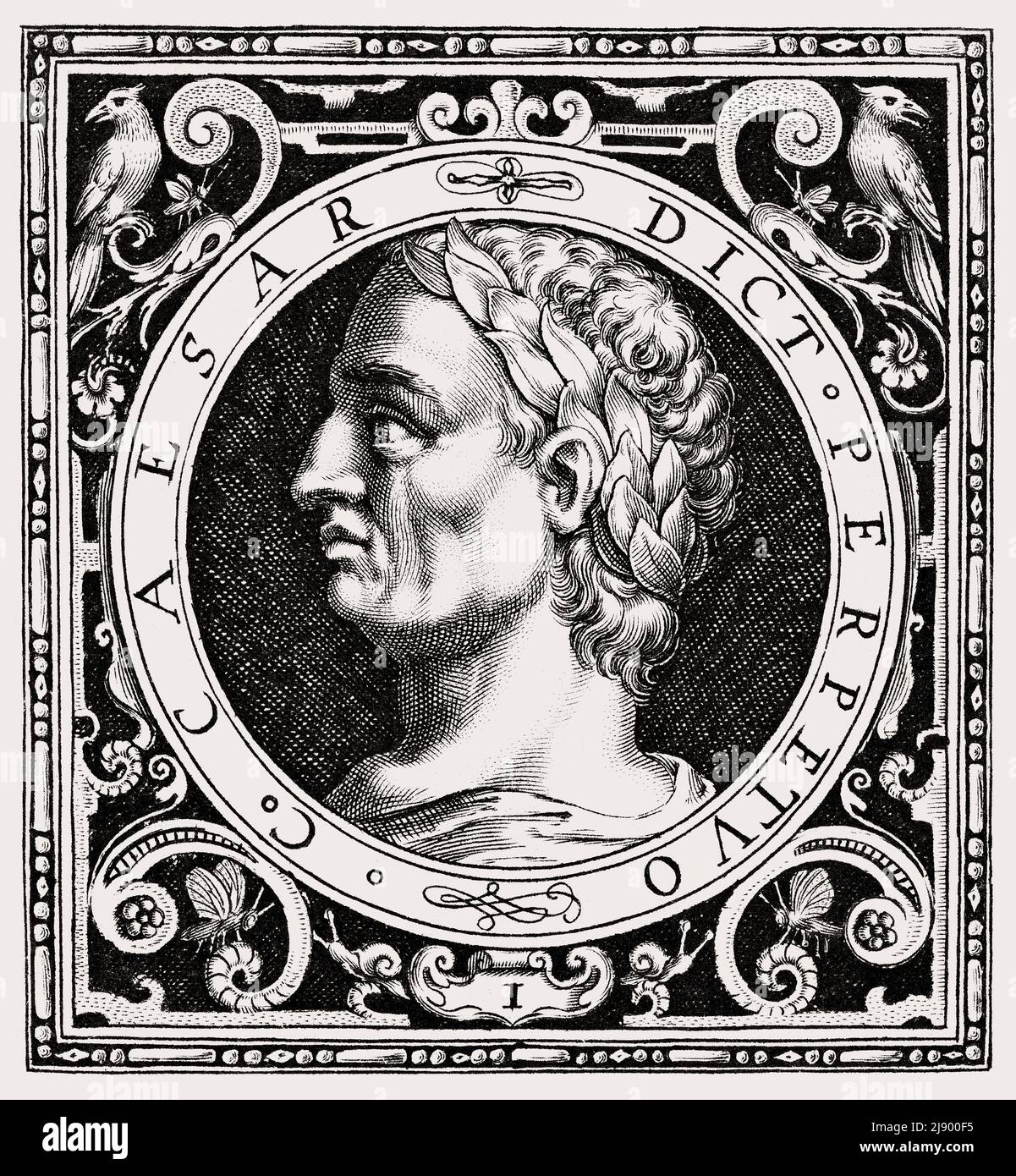 Gaius Julius Caesar, 100 - 44 V.CHR., römischer Staatsmann Stockfoto
