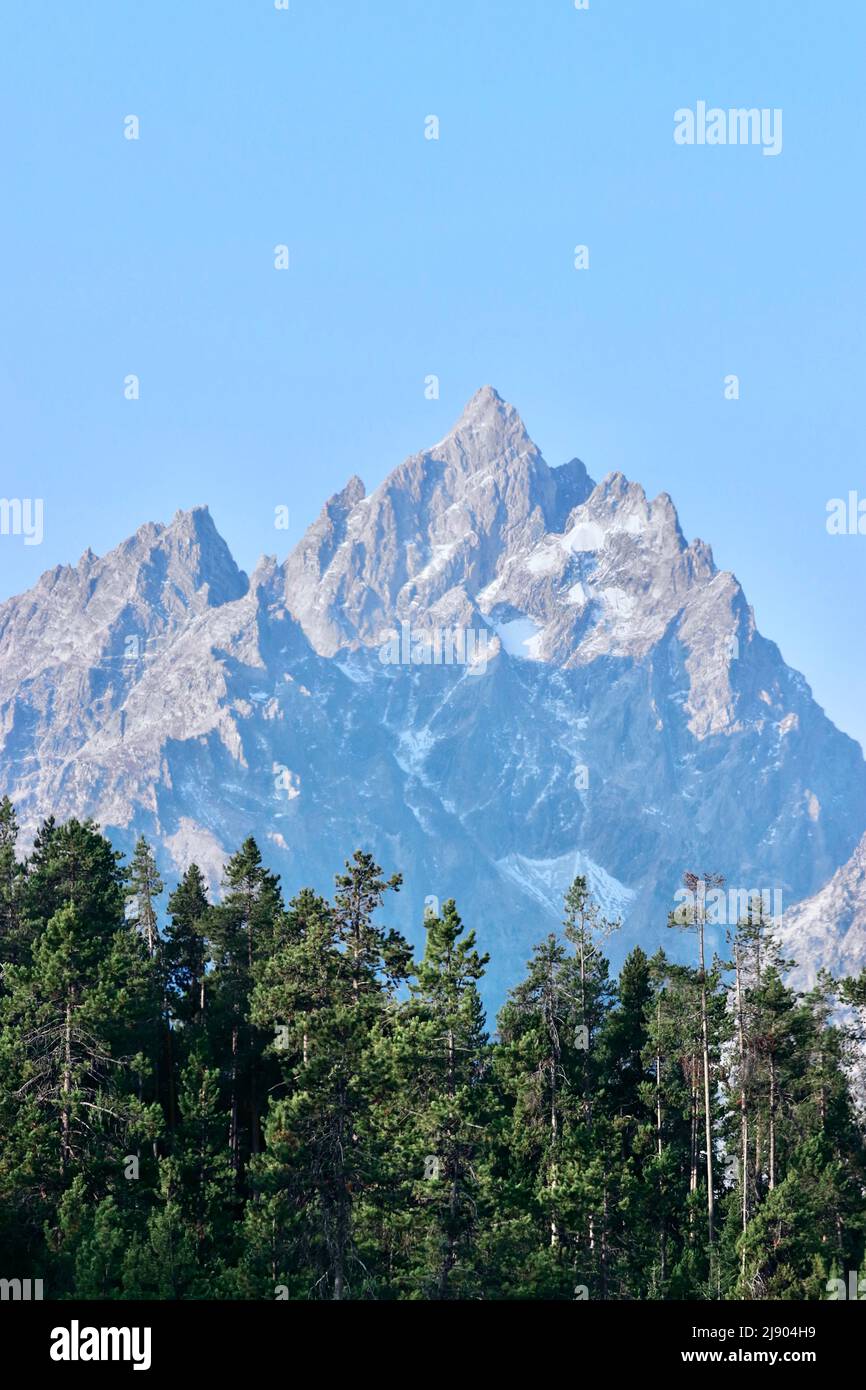 Der Grand Teton Stockfoto