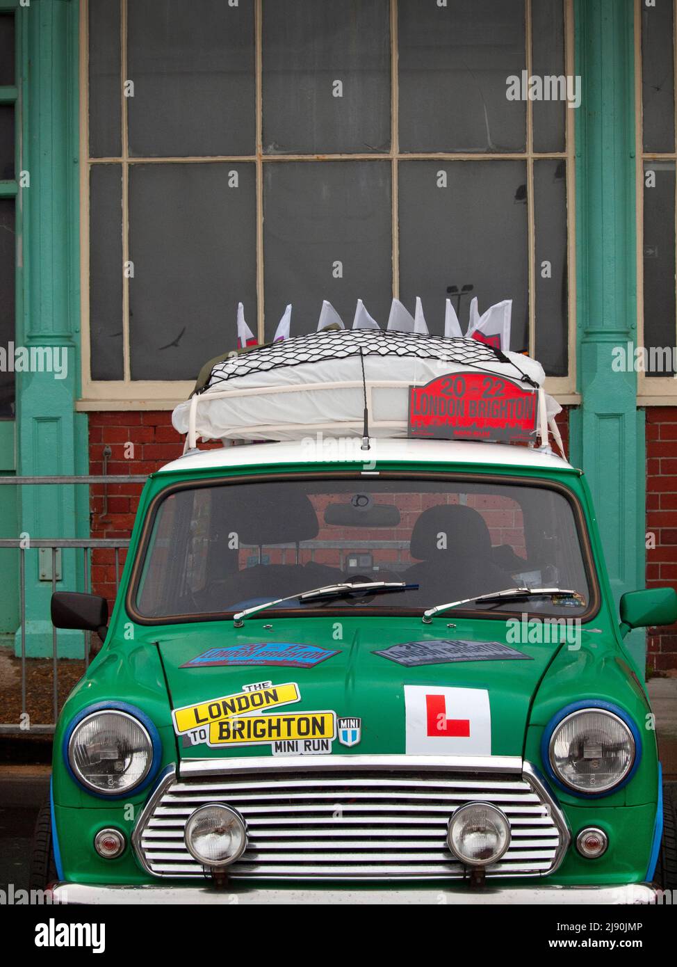 Die von London nach Brighton Mini Run Stockfoto