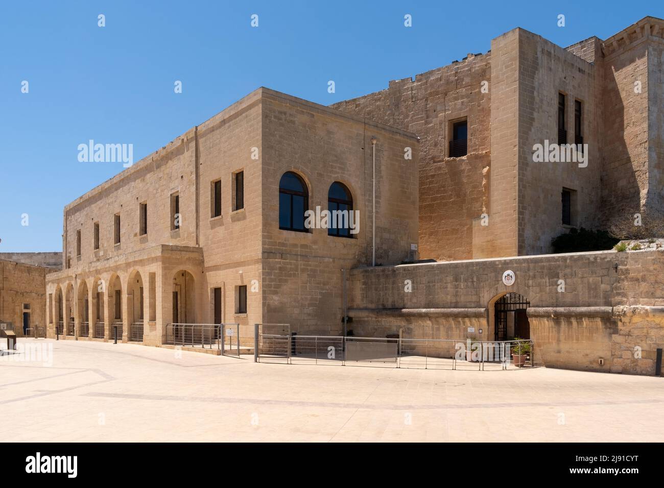 Fort St Angelo, Vittoriosa (Birgu), Die Drei Städte, Malta Stockfoto