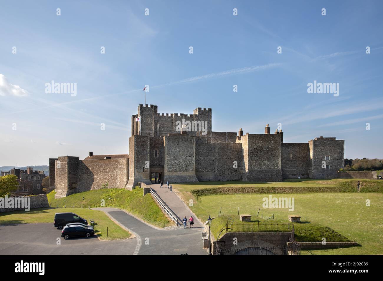 Dover Castle, Kent, Großbritannien Stockfoto
